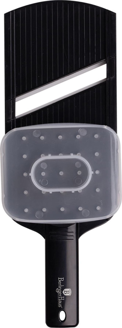 Prerëse perimesh Berlinger Haus BH 3033, teh qeramik, koleksioni Black Silver, e zezë