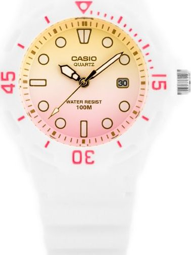 Ora Casio LRW-200H-4E2VDR, analog quartz, rezistente në ujë 100m, rozë