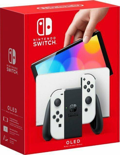 Nintendo Switch OLED Конзола, 64GB, White