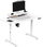 Гејминг маса Ultradesk Highlander, 120cm, електрично подесување на висина, бела