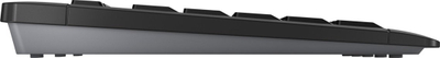 Set tastierë dhe maus Cherry Stream Desktop Comfort, pa kabllo, 2.4 GHz, i zi