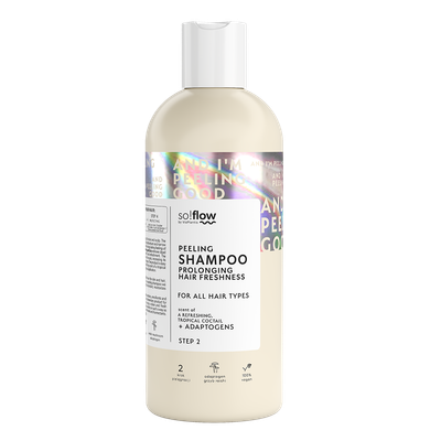 Shampo eksfoliues për flokë So! Flow Tropical Coctail, 400ml