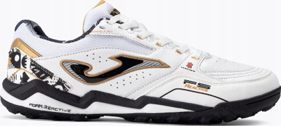 Копачки за фудбал Joma FS Reactive 2402 TF, turf, природна кожа, бели, 43.5