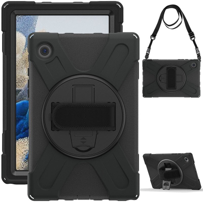Mbulesë tabletë ESTUFF Chicago, për Galaxy Tab S10 FE+, e zezë
