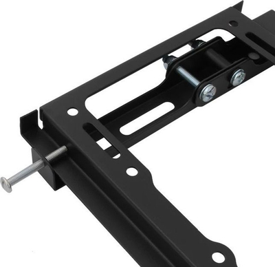 Mbajtës murit për TV LED Cabletech, 23\"-42\", me rregullim pjerrësie, i zi
