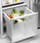 Frigorifer i integruar Electrolux ERD6DE18S1, DynamicAir, kontroll elektronik, i bardhë