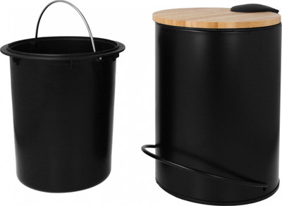 Kosh banjoje me pedale, 3L, metal mat, i zi