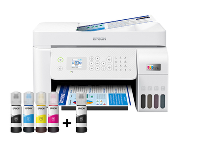 Printer multifunksional Epson L5296, Inkjet, i bardhë