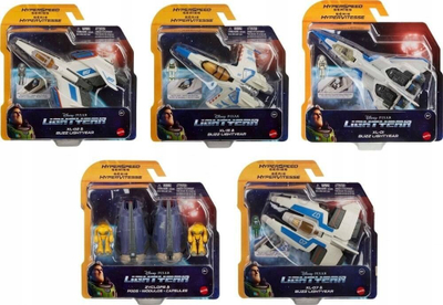 Вселенска играчка Дизни Пиксар Лајтјер Hyperspeed Series, асортиман со фигурки, за деца 4+, повеќебојна