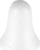 Stoli flokë bore MFP Snowflake, set me 6 copë, 7.5 cm, të bardha