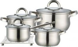 Set tenxheresh Maestro MR-2021, 9 copë, çelik inox