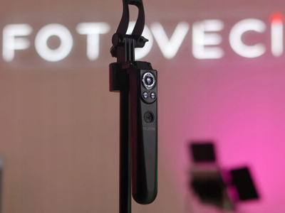 Tripod Telesin Intelligent Auto Tracking, rrotullim 360°, me telekomandë, i zi