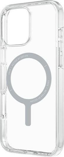 Kuti mbrojtëse Uniq Clario MagClick për iPhone 16 Pro 6.3", përputhet me MagSafe, transparente