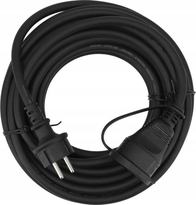 Zgjatës elektrik Yato Construction Workshop, 10m, 3x1.5mm², i zi