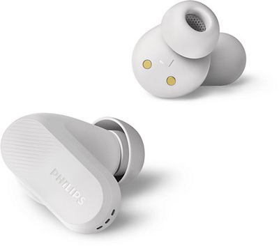 Kufje pa tela Philips TAT3509WT, in-ear, IPX4, të bardha