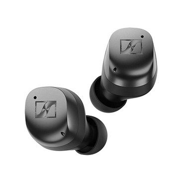 Kufje sportive wireless Sennheiser Momentum MTW4, Bluetooth, me heqje aktive t’zhurmës, ngjyrë e zezë grafit