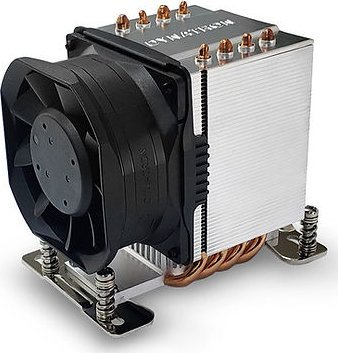 Ftohës CPU Inter-Tech Cooler A-55 3U, aktiv, AMD Socket SP6, i zi