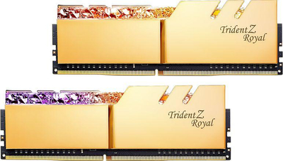 Memorie G.Skill Trident Z Royal, DDR4, 32 GB, 4400 MHz, CL19, F4-4400C19D-32GTRG