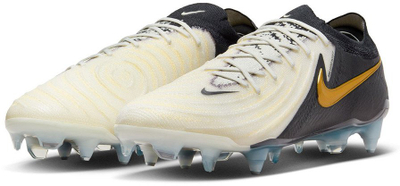 Këpucë futbolli Nike Phantom GX II Elite SG për burra, të bardha me të zeza