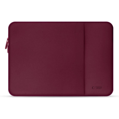 Futrollë laptopi Tech-Protect Neoprene, 15-16", ngjyrë vishnje