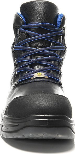 Çizme pune Elten Milton Mid ESD S3, hundë çeliku, antistatike, të zeza
