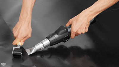 Pistoletë termike Steinel HG 2420 E, 2200 W, kontroll temperaturë, gri e zezë