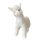 Lodër pellushi Dubi White Alpaca, 28cm, e bardhë