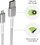 Kabllo USB Dbramante1928 Re-charge, 2.5m, USB A në Lightning, e bardhë