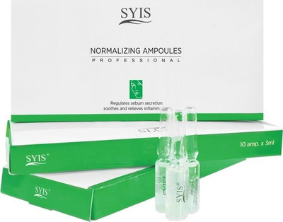 Serum normalizues Syis Normalizing Serum Ampoules, 3ml, për lëkurë me akne