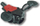 Ndajës elektrik PCE Taurus 24311 SW, trefish, 10/16A, IP44, i zi