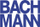 Logo Bachmann, ngjitës, blu e bardhë