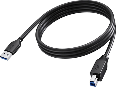 Kabllo USB Vision USB 3.0, Type A në Type B, 2 m, i zi