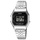 Orë dore Casio LA680WA-1B për femra, digjitale, çelik inoks, argjend