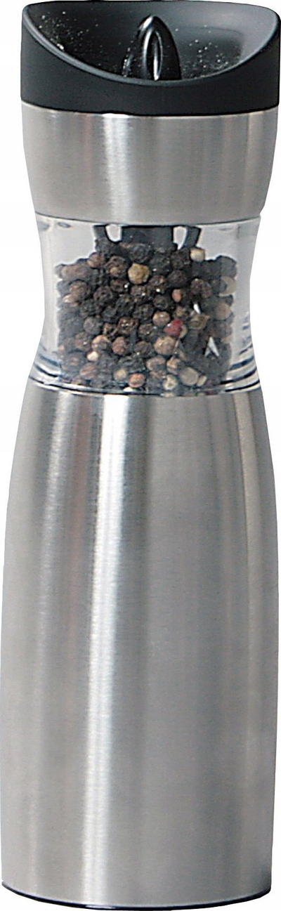 Mulli elektrik për piper Kesper Electric, çelik inox, 20 cm, argjendtë