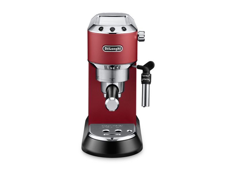 Aparat espresso DeLonghi Dedica EC685.R, 15 bar, Cappuccino System, i kuq