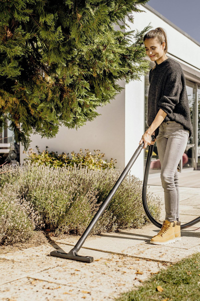 Fshesë me korent Karcher WD 3 S V-17/4/20, 1000W, depozitë 17L, inox