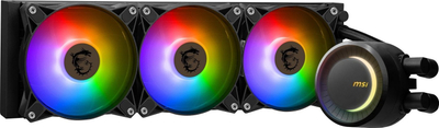 Ftohës uji për CPU MSI MAG CoreLiquid E360, 360mm, ARGB, i zi
