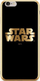 Mbrojtëse telefoni Star Wars Chrome 002, për iPhone XS Max, silikoni, e zezë me të artë