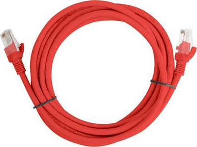 Lanberg Cat6 UTP Мрежен Кабел, Црвен, 3 м