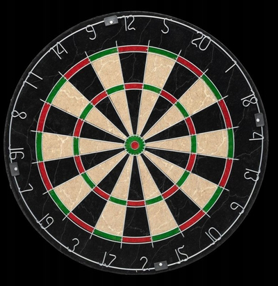 Shenjëstre darts Martes HITZONE, sisal profesionale, me 6 shigjeta, shumëngjyrëshe