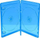 Kuti plastike MediaRange BOX38-3-30, për 3 disqe BD, 14mm, transparente