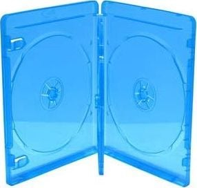 Kuti plastike MediaRange BOX38-3-30, për 3 disqe BD, 14mm, transparente