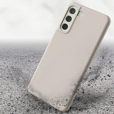 Машна за телефон Mercury Silicone за iPhone 15 6.1", светло сива