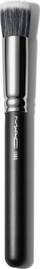 Furçë make up MAC 130S Short Duo Fibre, për fondatinë dhe krem, me fibra sintetike