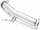 Tub shkarkimi downpipe për AUDI A4 A6 1.9 2.0 TDI, 63.5 mm, çelik inox