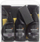 Set për pastrim grili Mustang 298604, 6 pjesë, për BBQ, i zi