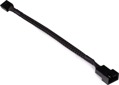 Kabllo zgjatëse ventilatori Alphacool 4-pin në 4-pin, 15cm, e zezë