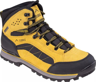 Këpucë trekking Elbrus Ester Mid AG, me membranë ActivGuard, taban Vibram, të verdha me të zeza