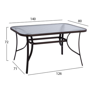 Set Tavolinë + 4 karrige palosëse HM10558.02, kaftë