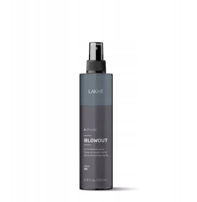Spray për stilim flokësh Lakmé K.Styling Blowout Quick Drying, tharje e shpejtë, 200 ml
